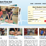 Student FIrst Aid website